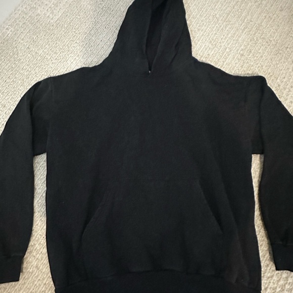 Los Angeles Apparel Classic Black Hoodie - Picture 1 of 2